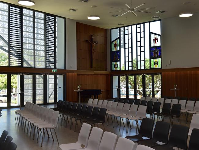 The $19 million three-storey East Precinct building at St PatrickÃ•s College Townsville. Picture: Shae Beplate.