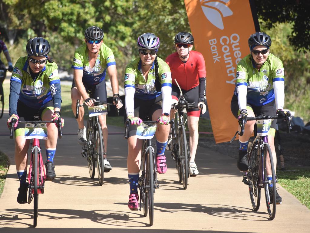Riders in the River 2 Reef event on September 11, 2021 in Mackay. Picture: Matthew Forrest