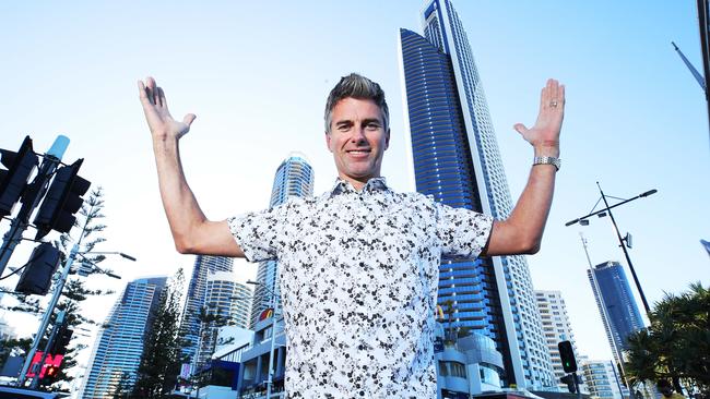 Glenn Turner wants to take the Gold Coast New Year's Eve display to a world-class level. Picture: Glenn Hampson