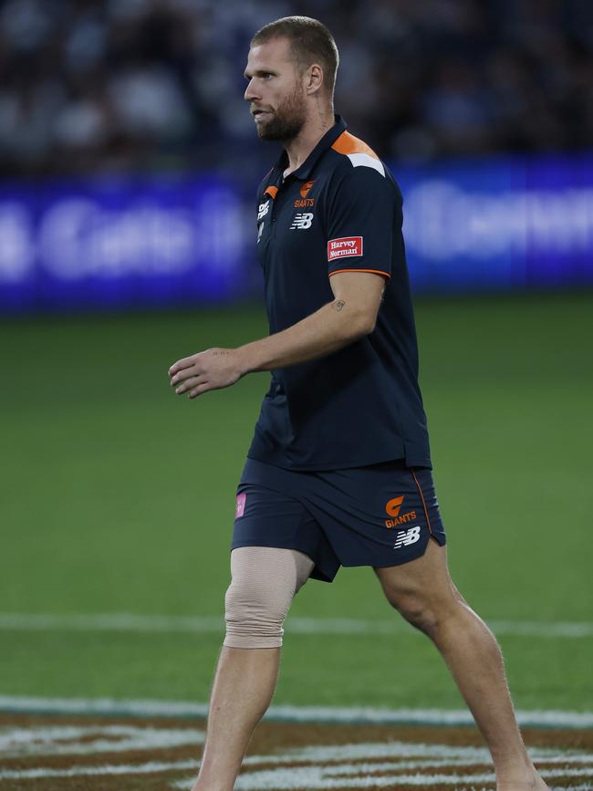 Jake Stringer is still struggling to get his body right after leaving Essendon. Picture: Michael Klein