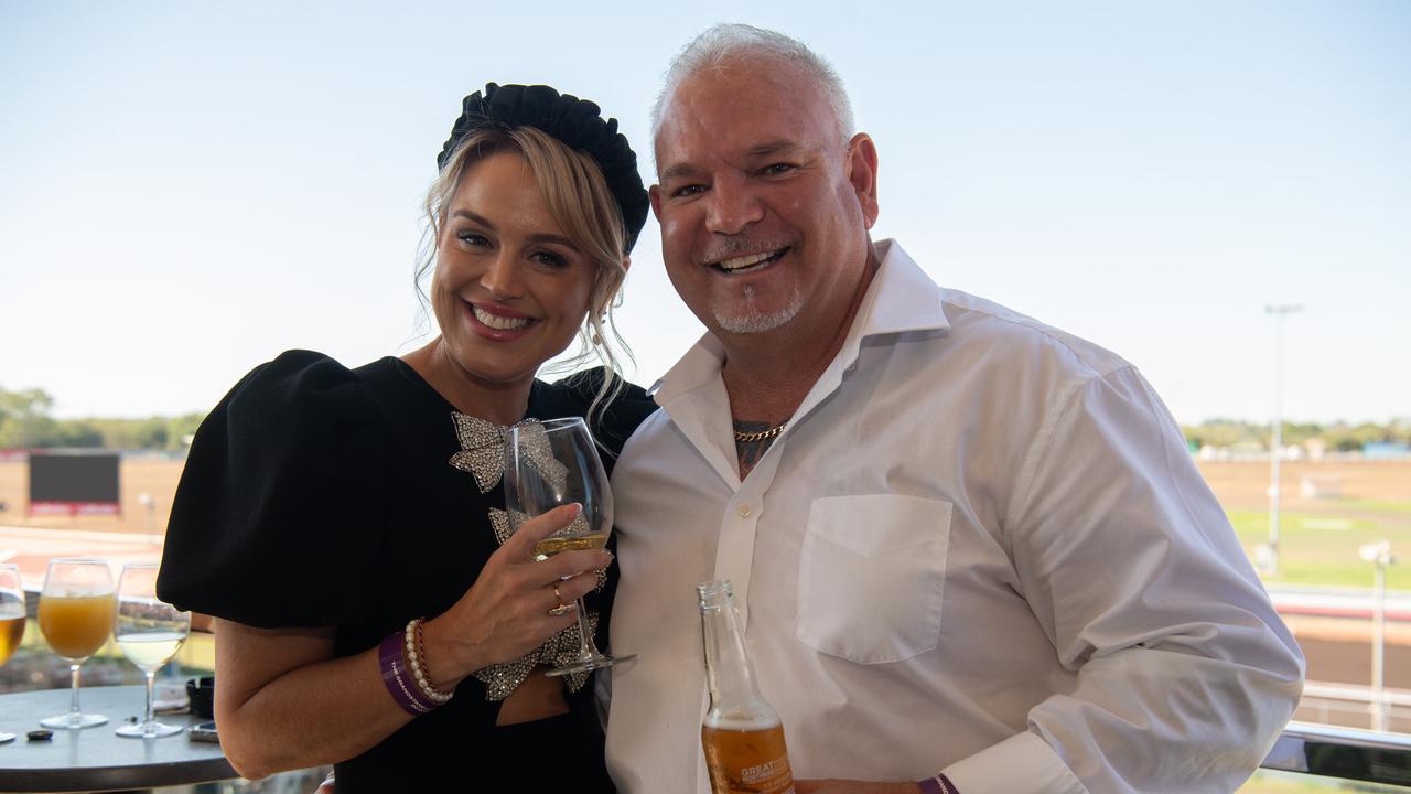 Rusca family at the 2024 Darwin Cup Carnival Derby Day. Picture: Pema Tamang Pakhrin