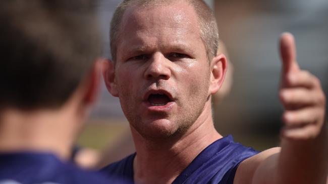 Diggers Rest coach Jamie Lobb.
