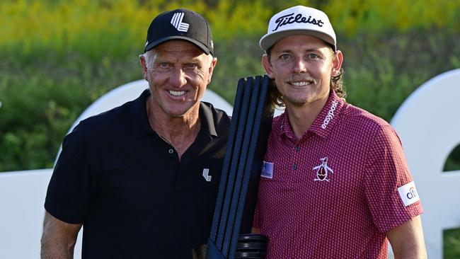 Smith joined the controversial LIV Golf endeavour, headed by Greg Norman in August. Quinn Harris/Getty Images/AFP