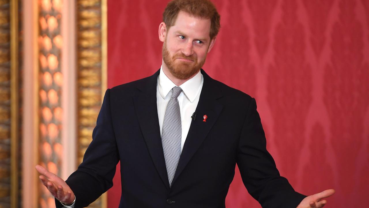 He laughed off a question about his departure from the UK. Picture: Jeremy Selwyn – WPA Pool/Getty Images