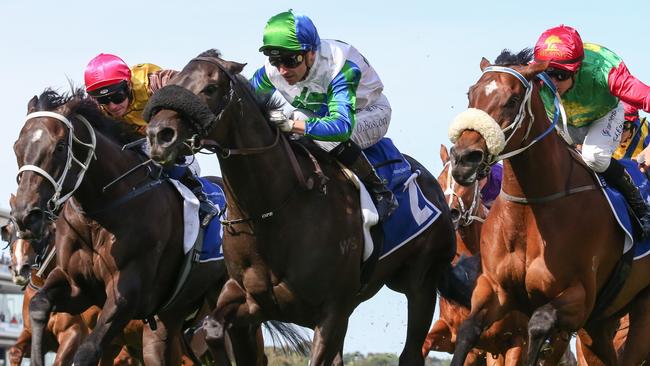 Smart Kiwi mare Skew Wiff will tackle Saturday’s Group 1 Oakleigh Plate at Caulfield at her first run since last November. Picture: Racing Photos via Getty Images.