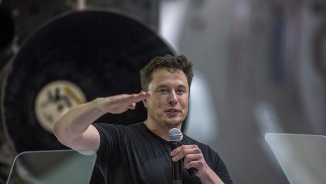 Elon Musk might have ambitions to colonise Mars, but how about sorting out tap-and-go in the US first? Picture: David McNew/AFP