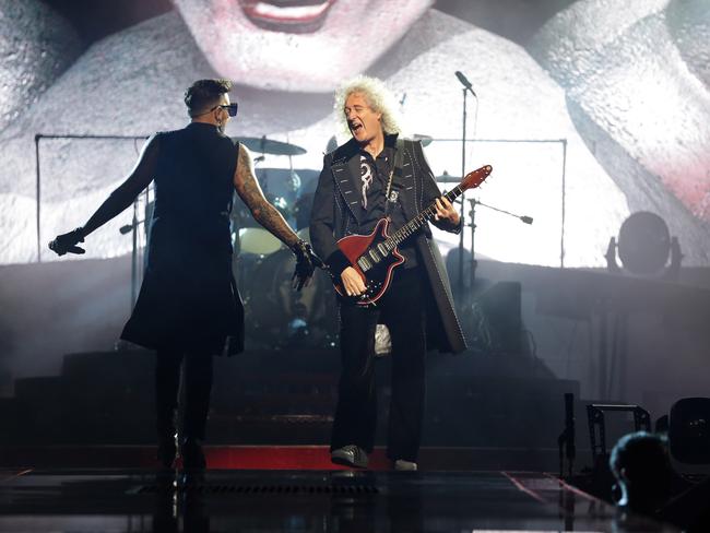 Those Queen classics had the crowd in raptures. Picture: Christian Gilles