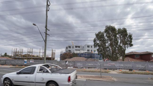 The streets of Moorebank and surrounding areas are changing. Picture: Matthew Vasilescu