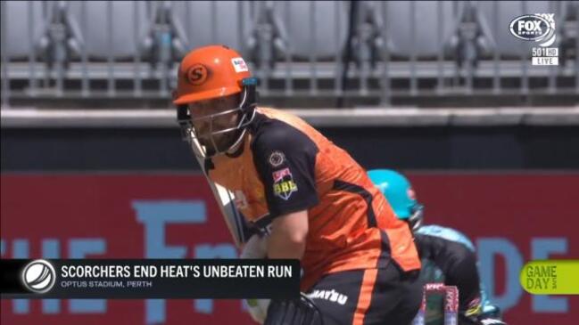 Scorchers end Heat's unbeaten run