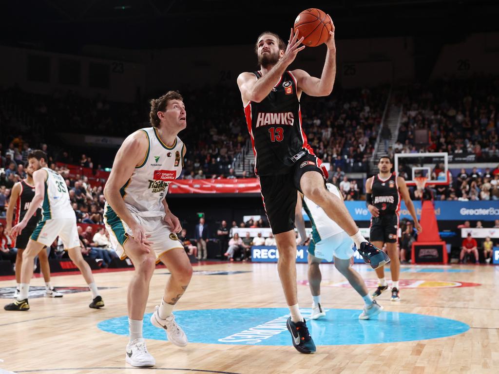 Sam Froling put up 21 points for the Hawks. Picture: Getty Images