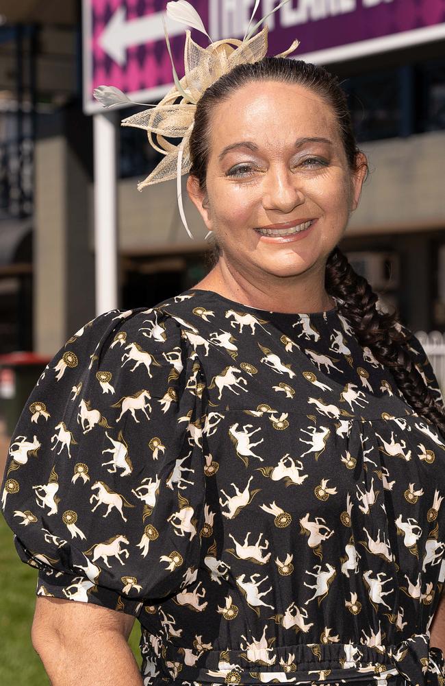 Naomi Evans at the 2023 Darwin Cup Carnival Guineas Day. Picture: Pema Tamang Pakhrin