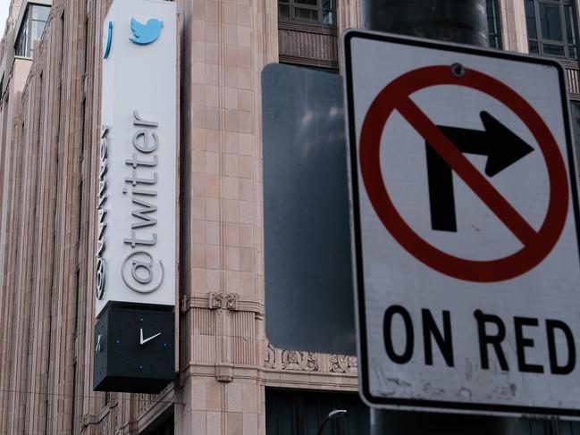 Twitter’s San Francisco headquarters. David Odisho/Getty Images/AFP