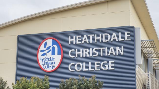 Heathdale Christian College is an independent school. Picture: Rob Leeson