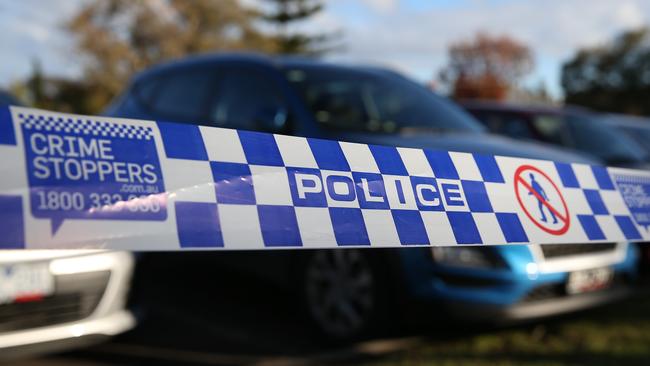 MELBOURNE, AUSTRALIA- NewsWire Photos June 25 2022,  Generic View of Police line tape at a crime scene., Picture: NCA NewsWire /Brendan Beckett