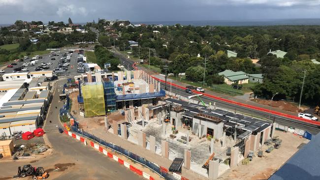 The new Tweed Valley Hospital's construction is well underway and it is expected to open in late 2023. Picture: NSW Government