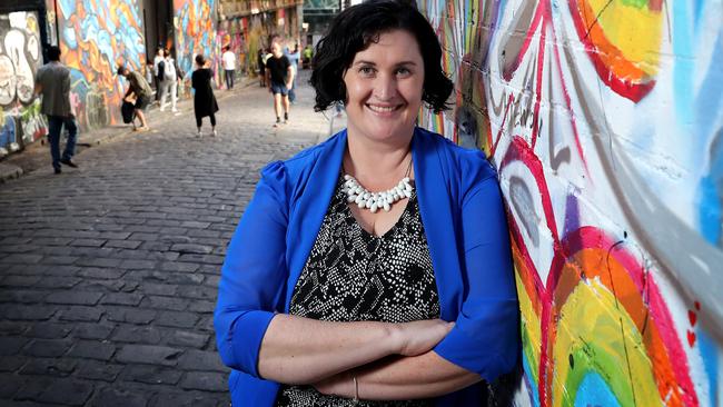 Anna Hacker, Australian Unity’s director of estate planning. Picture: Stuart McEvoy.