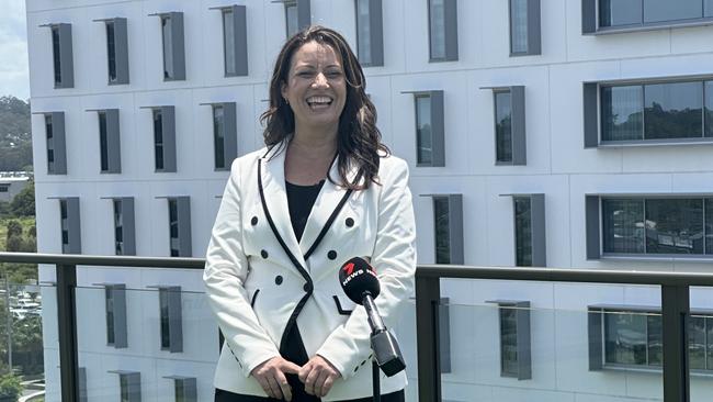 Min Swan running for Sunshine Coast Mayor. Picture – Madeline Grace.