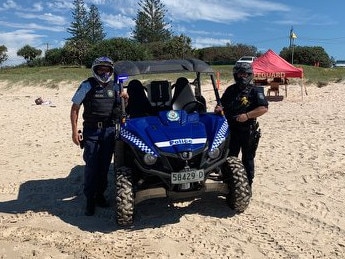 Richmond Police District officers patrolling the coast over the Easter long-weekend.