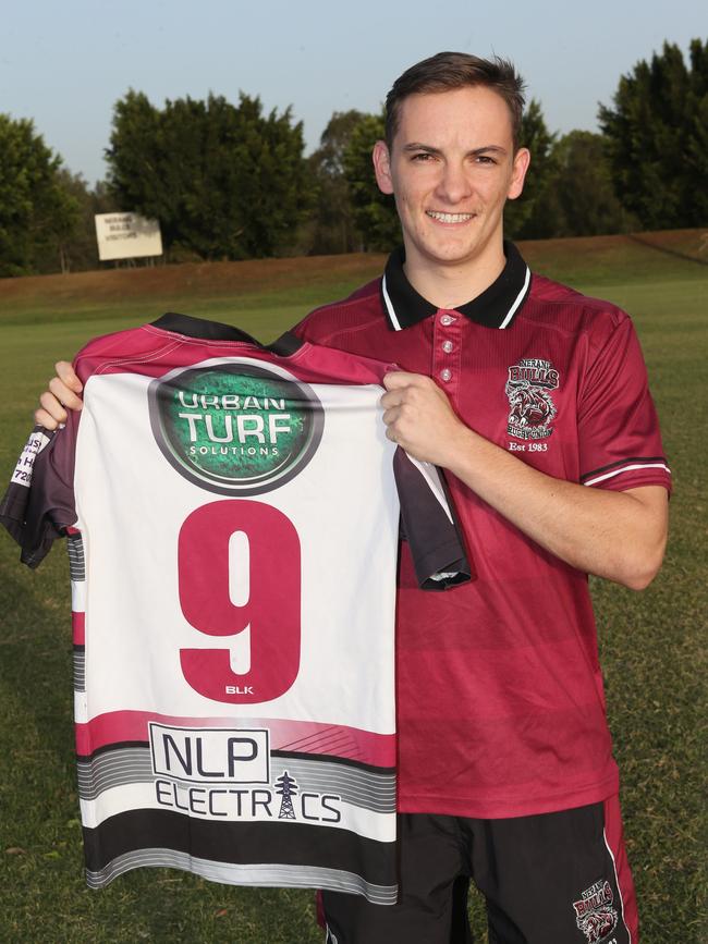 Nerang Bulls Team of the Decade reunion. Will Bird 9. Pic Mike Batterham