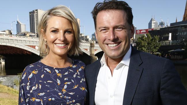 Georgie Gardner needs to “step up”, according to Karl. Picture: David Caird