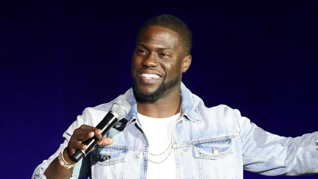 Kevin Hart has responded to claims he’s cheating on his pregnant wife. Picture: Chris Pizzello