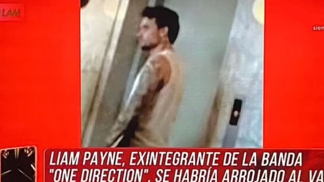 The last purported photo of Liam Payne at the Casa Sur Hotel in Buenos Aires, showing him waiting to enter an elevator.