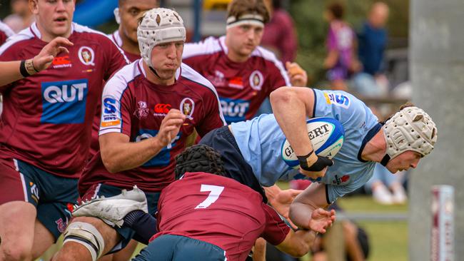 The Reds v NSW U19s battle. Pictures: Reds Media