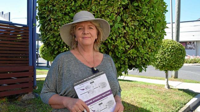 GIVE CHILDREN A VOICE: Independent Senate candidate Hetty Johnston was in Rockhampton today, on day four of her tour of the state's rural and regional communities. Picture: Aden Stokes