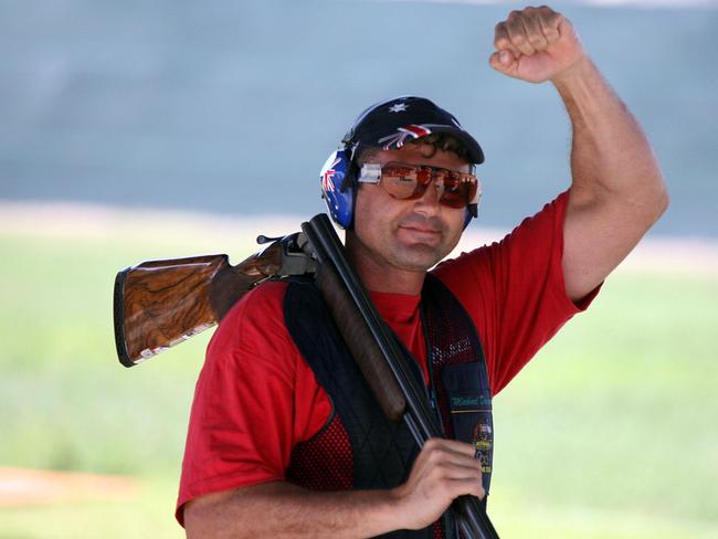 Michael Diamond was offered support from Shooting Australia, says CEO Damien Marangon.