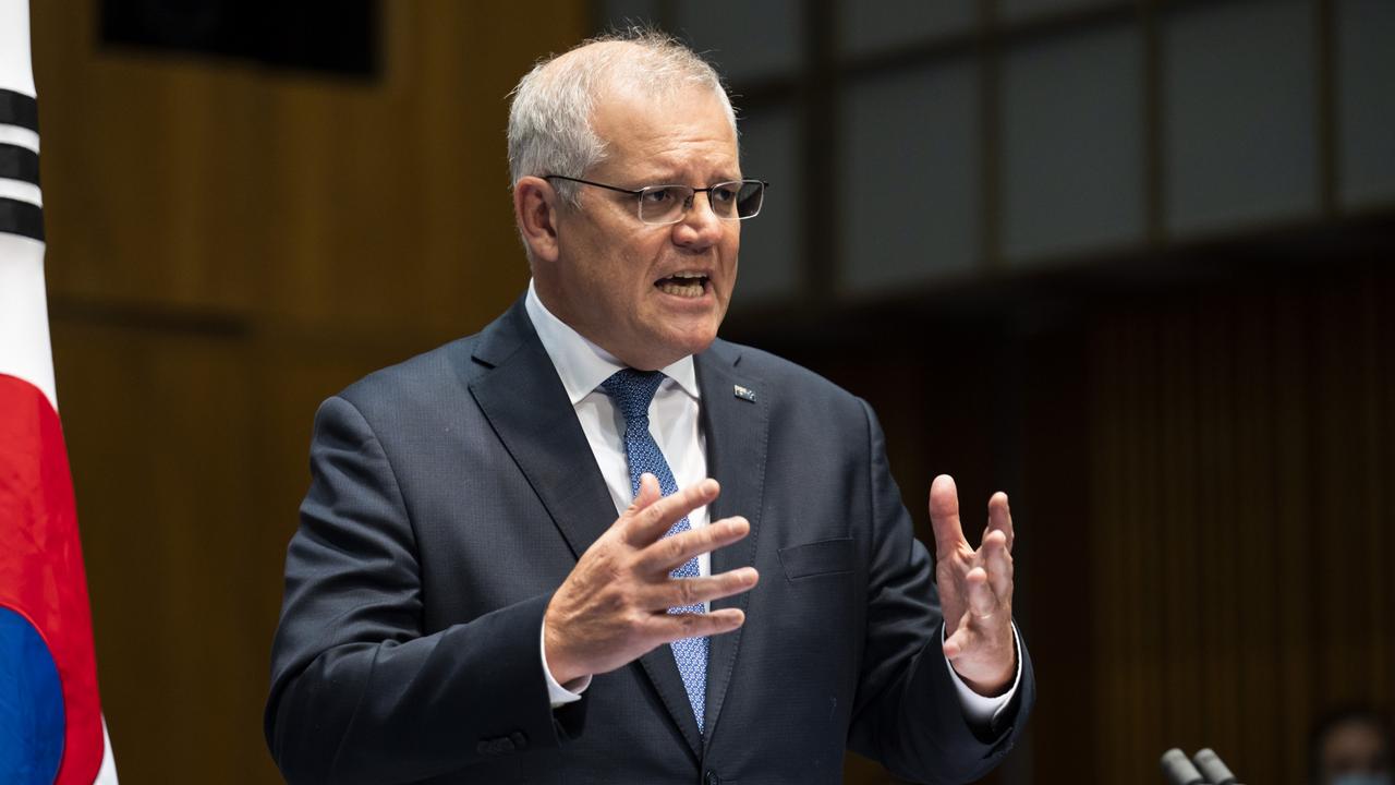 Prime Minister Scott Morrison. Picture: Martin Ollman/NCA NewsWire