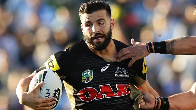 Josh Mansour regained some form against the Warriors. Pic Brett Costello