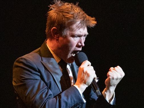 Adelaide Cabaret Festival 2023. Eddie Perfect performs. Picture: Kelly Carpenter, supplied