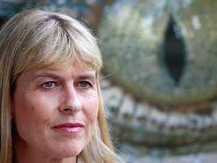 13/04/10         190541Terri Irwin irwin talks to media about the Steve Irwin Wildlife Reserve being attacked by mining.Photo: Cade Mooney Sunshine Coast Daily. Picture: Cade Mooney/cm190541