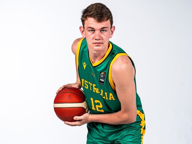 Tasmania’s Jacob Furphy has been selected for the Boomers.