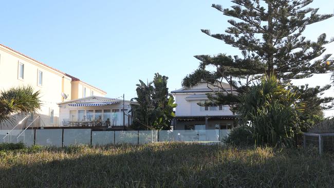 95 and 97 Hedges Ave Mermaid Beach. They are going to be demolished to make way for a new mansion owned by construction industry veteran Mick Power and wife Denise. Pic Mike Batterham