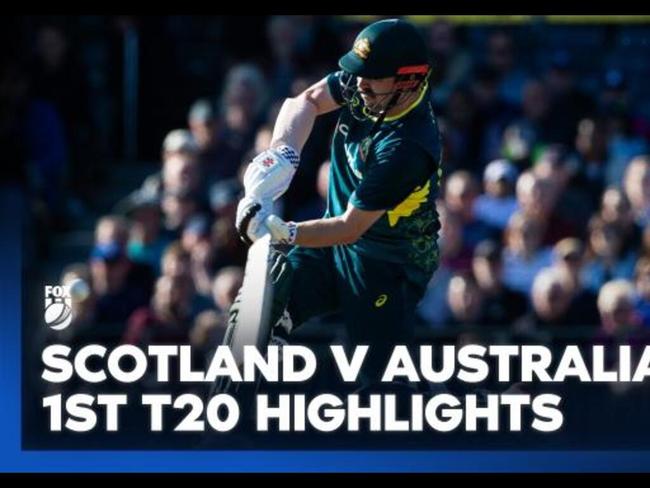 Scotland v Australia 1st T20 Highlights