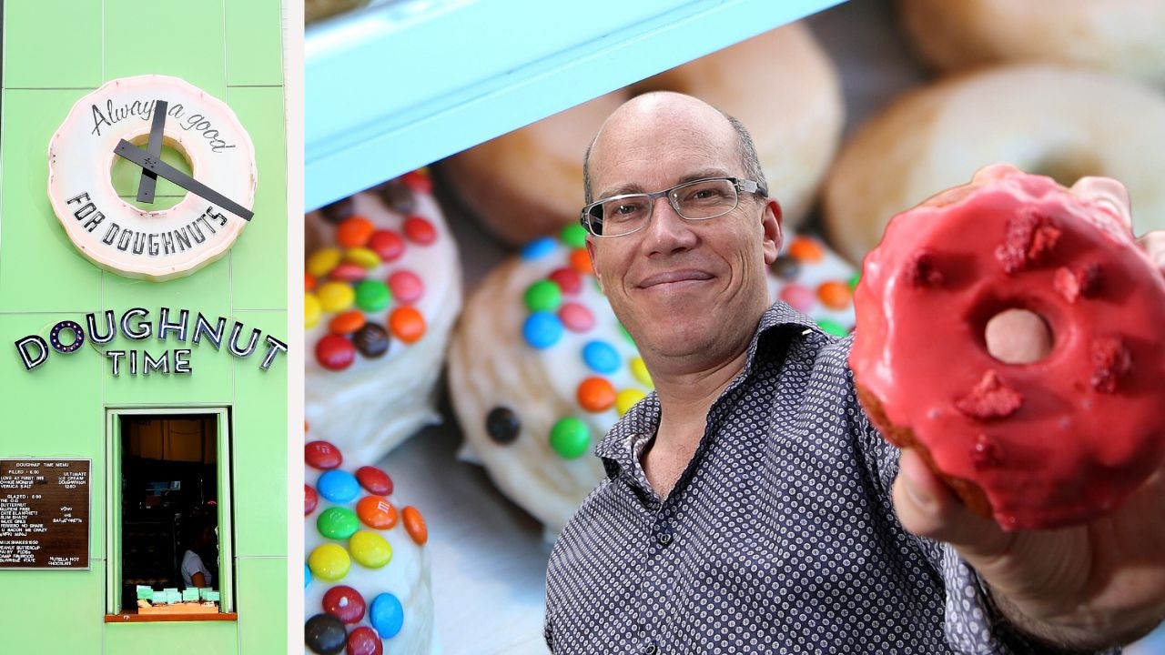 Disgraced Qld tycoon launches Doughnut Time in Europe