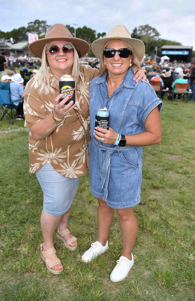 Tania Collishaw and Nikki Paxton at Sounds of Rock 2024 in Hervey Bay. Picture: Patrick Woods.