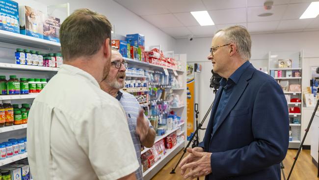 Under the plan being considered by the Albanese government, primary healthcare would be opened to pharmacists. Picture: NCA NewsWire/ Daryl Wright.