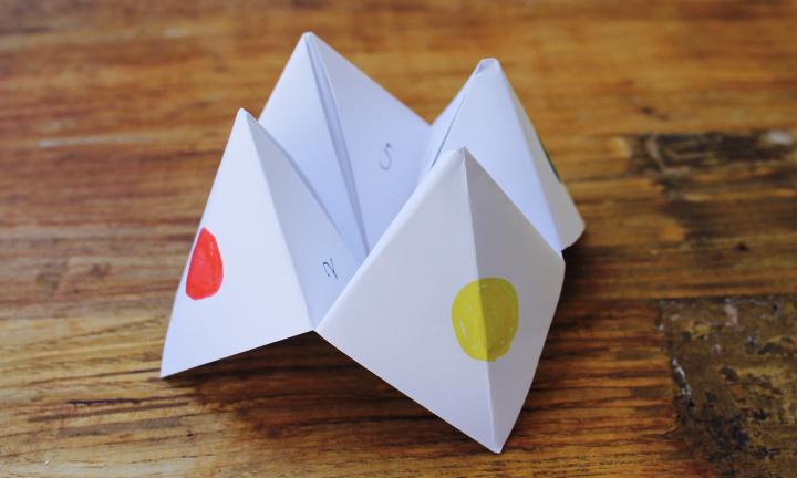 Make A Paper Fortune Teller Kidspot