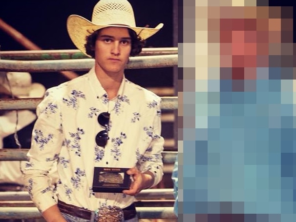 Jack Robert Scott Hallam, 21, carried out two armed robberies in 2022 â one at a Rockhampton sports store and the other a Mustang carjacking at the Sunshine Coast where an associate was armed with a sawn-off shotgun.