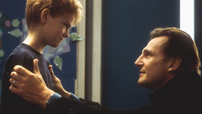 Neeson has also starred in rom-coms such as Love Actually.