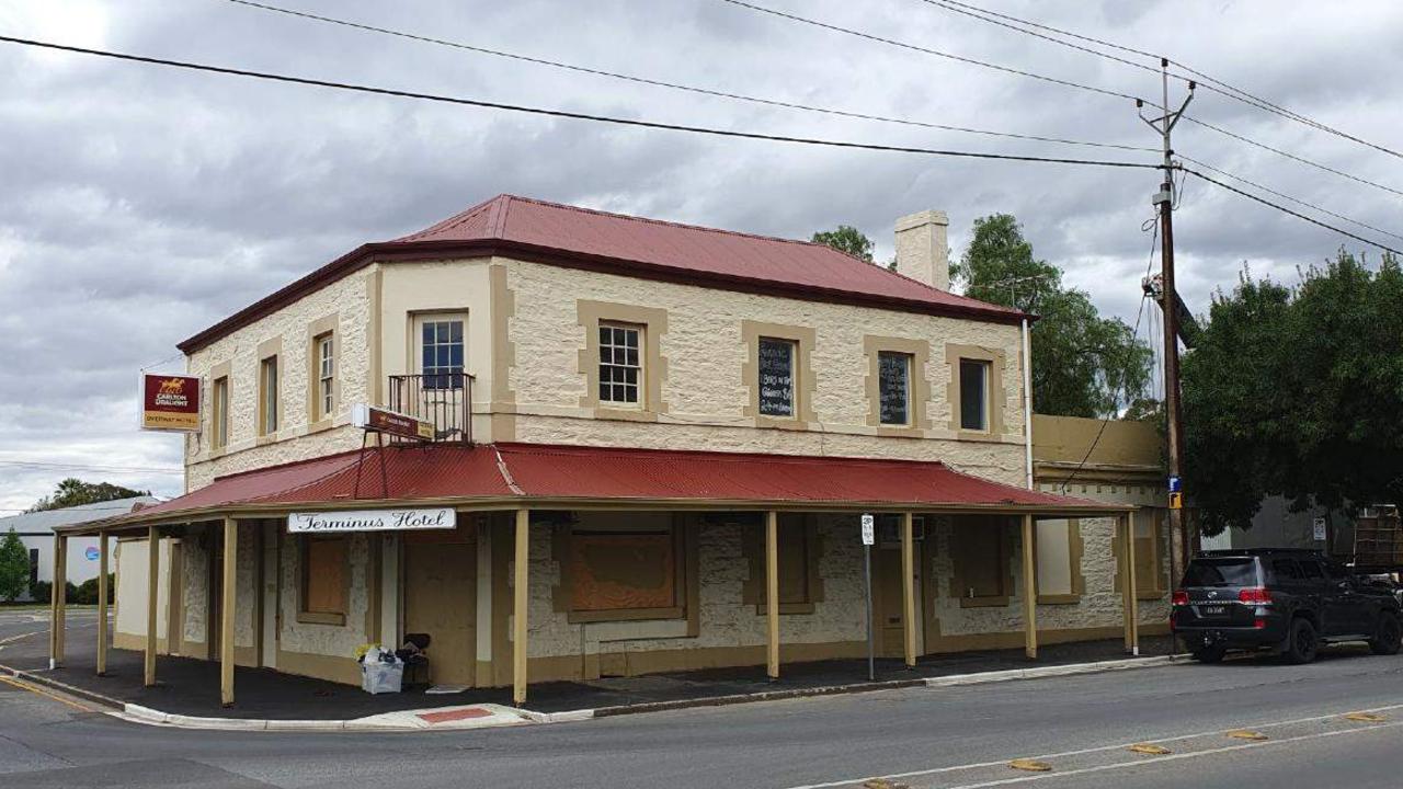 The Overway Hotel in Gawler South, where a 12-home residential development is proposed.