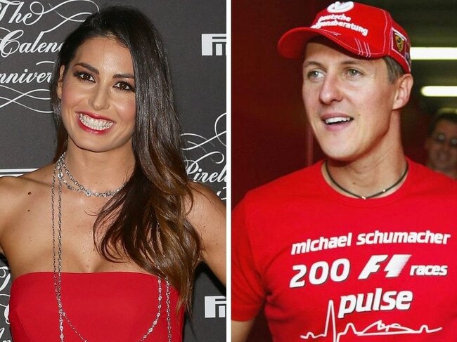 Elisabetta Gregoraci has made fresh claims about Michael Schumacher's health.