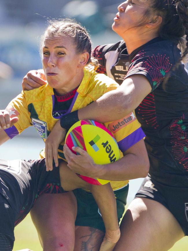 Sam Bremmer provides experience at the back for the Jillaroos. Pic Jenny Evans