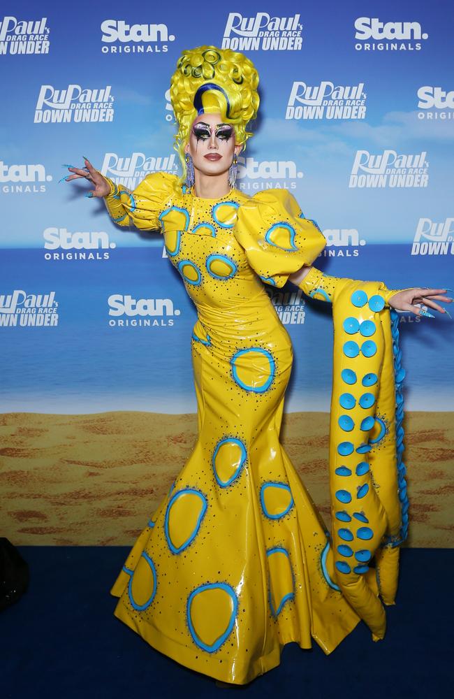 Beverly Kills attends the premiere of RuPaul's Drag Race Down Under Season 2 at the State Theatre on July 28, 2022 in Sydney, Australia. Picture: Lisa Maree Williams/Getty Images