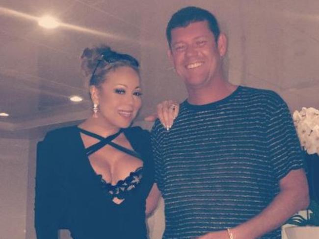 Mariah Carey and James Packer holidaying in Capri, Italy. Picture: Mariah Carey / Instagram