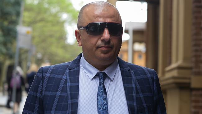 Charlie Younes arrives at the Supreme Court in Sydney for the retrial. Picture: NCA Newswire/ Gaye Gerard