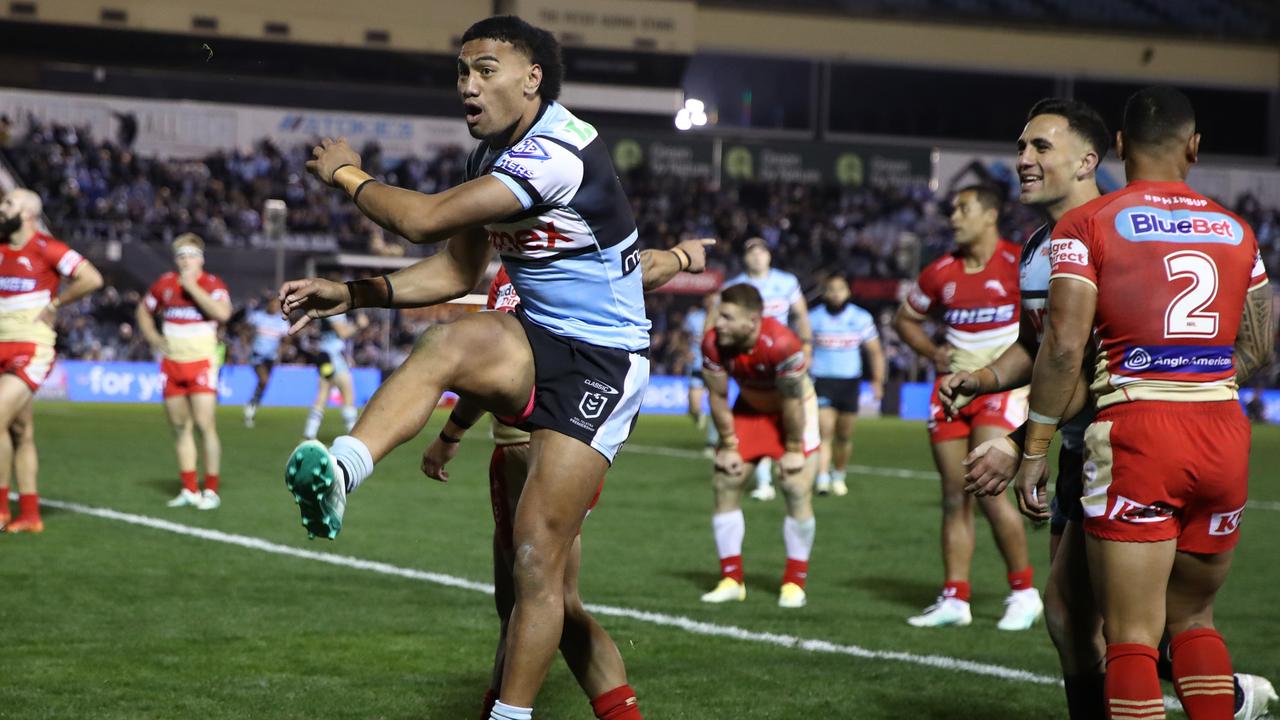 The Sharks can’t afford another slow start like they had against the Dolphins. Picture: Jason McCawley/Getty Images