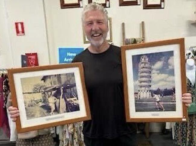 A couple have made an epic discovery in a Sydney op shop after finding pictures of themselves on a holiday in Italy more than 30 years earlier. Walking through a Lifeline Mosman op-shop in Sydney’s north shore, Rob Klaric discovered a two pictures lying on the floor; at first, he thought he was “hallucinating”, but once he picked up the framed images, he realised what was going on